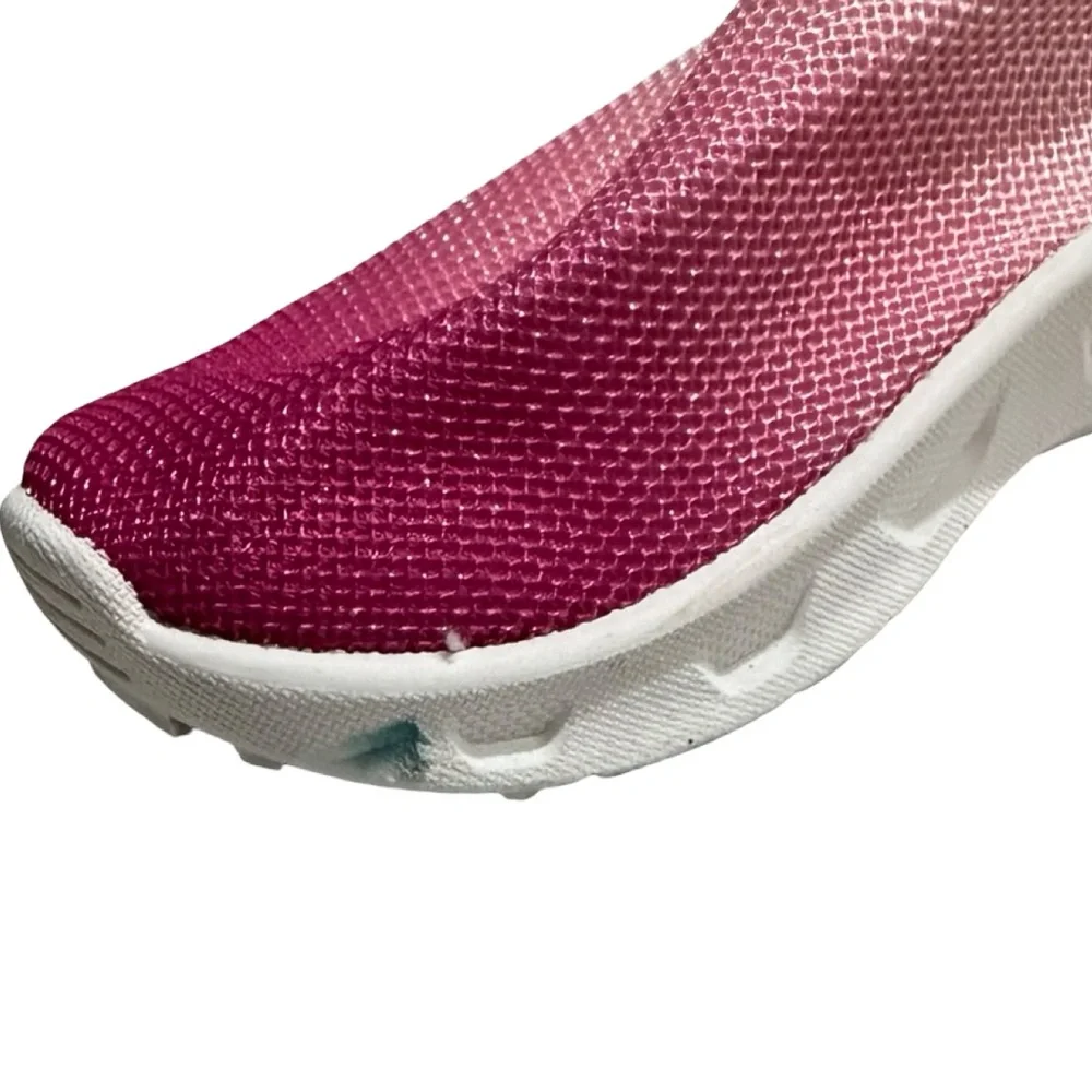 Carter’s Pink Ombre Slip On Sneakers Toddler Girls Size 8M